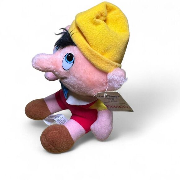 Vtg Walt Disney Animated Film Classic Pinocchio Plush Stuffed Doll - Picture 3 of 5